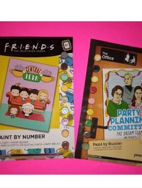 FRIENDS & THE OFFICE Paint by Numbers Kits - New